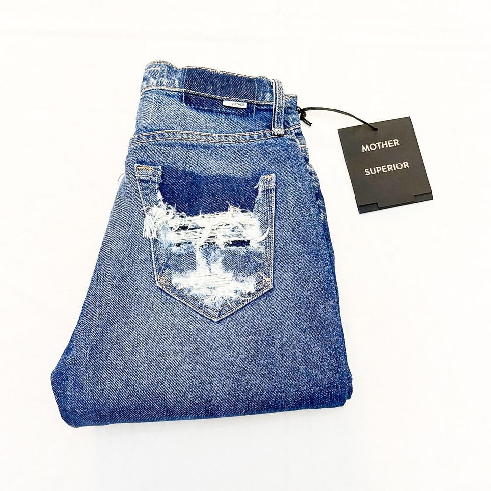 Mother Superior Button Fly The Tomcat Knickers Your Treat or Mine? Jeans Size 23